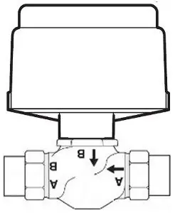 Schneider Electric VK-7214-201-4-04 Valve Actuator Assembly 2-Way Globe