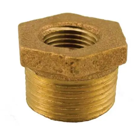 Jones Stephens B74212LF 1X1/2 Bronze Hex Bushing (Lead Free)