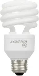 LEDVANCE CF23EL/SPIRAL/830 26355 Sylvania T2 23W Compact Fluorescent Full Half Spiral with Integral 120V Ballast