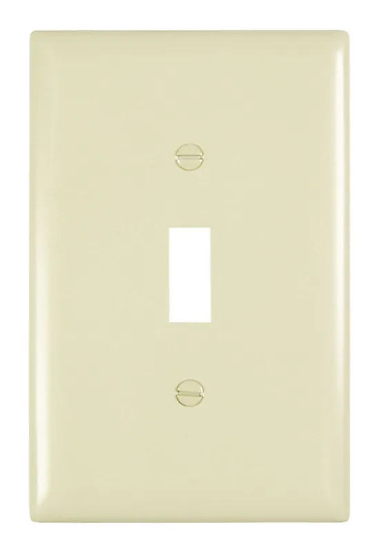 Legrand TPJ1-GRY Pass & Seymour Wall Plate Jumbo 1Gang Toggle Switch Gray
