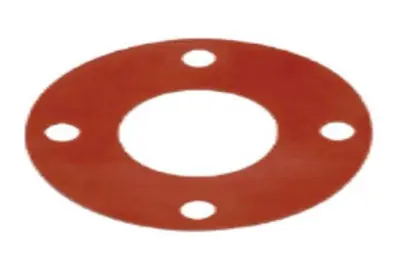 Everflow FGF03R 3 Red Rubber Full Face Gasket (10 Per Pack)