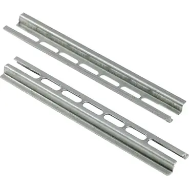 Square D 9080GH107 Terminal Block Mounting Track 3/4 x 7 Inch Standard Mounting Track