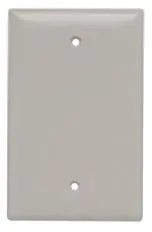 Legrand SPJ13-LA Pass & Seymour 1-Gang Blank Light Almond Junior Jumbo Wallplate
