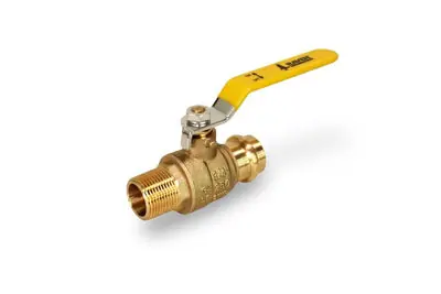 Everflow 320M034-NL 3/4 Press X MIP Brass Ball Valve Lead Free
