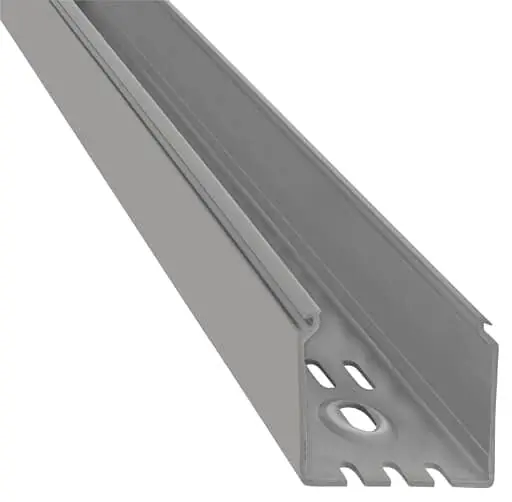 ABB TYD2X2SPG6 2X2IN Solid Wall Gray PVC