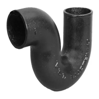 Charlotte Pipe NH-42 Charlotte Pipe No Hub P-Trap 2 inch Cast Iron