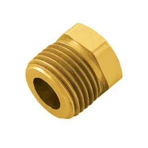 JB Industries 110-BA Brass Hex Bushing, 1/4 x 1/8 Threaded (R1) Replacement MPN 110-BA