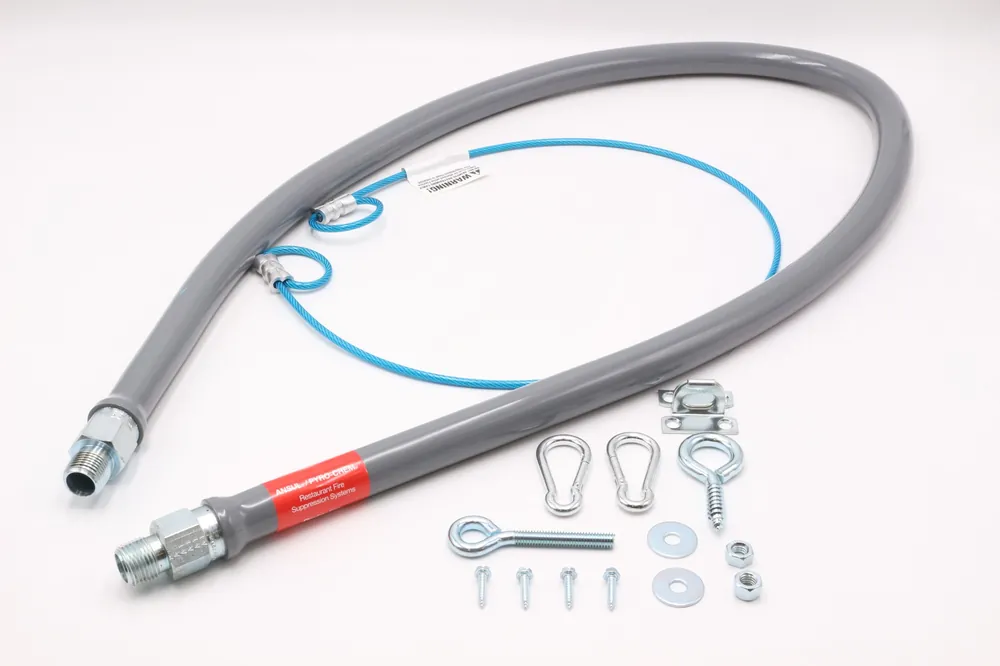 CAPTIVEAIRE 435982 Henny Penny Fryer Agent Distribution Hose & Restraining Cable Kit