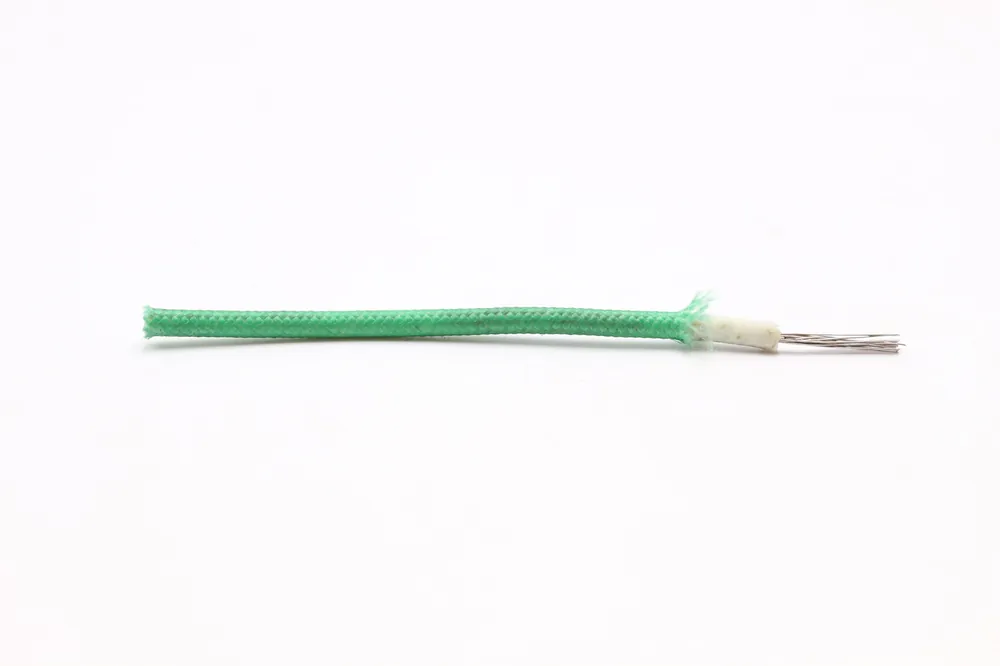 CaptiveAire E514SRMLGR High Temp Green Wire - Priced Per Foot