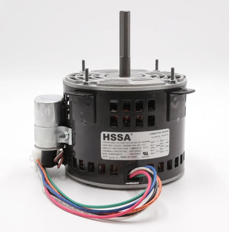 captiveaire CK48HF24KF01-60-115 Motor - 1/4 Hp 115/1/60 & 230/1/60