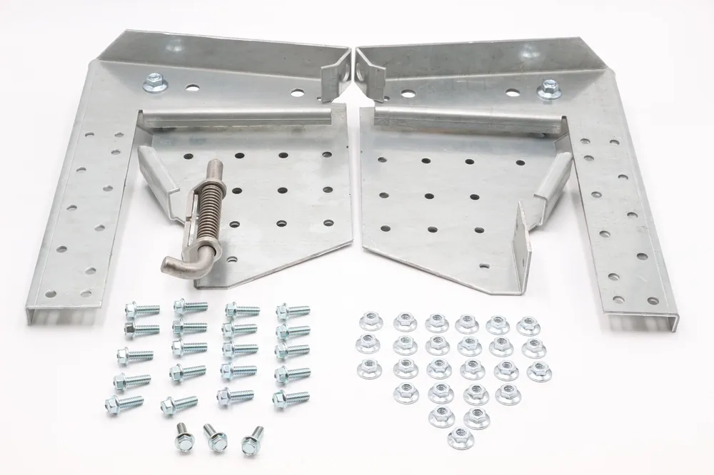 CAPTIVEAIRE HD-HBKIT-LOCKING Hinge Kit Power 10 GA Galvanized