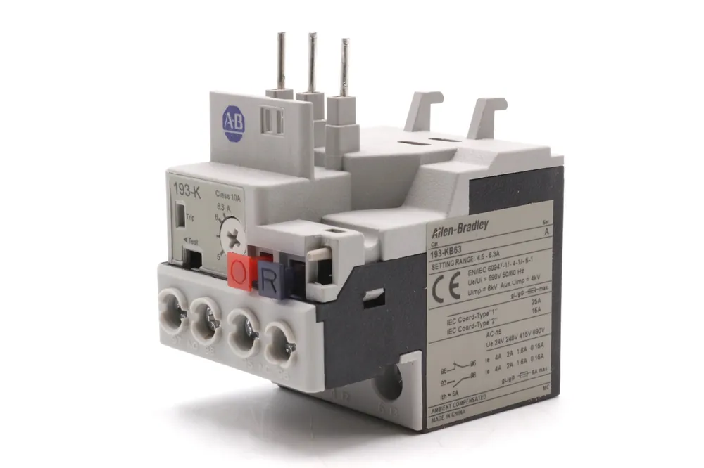 CaptiveAire 193-KB63 Motor Overload Range Of 4.5A To 6.3A