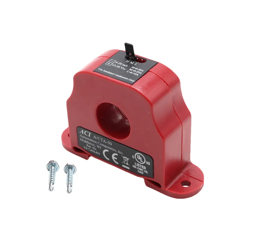 CaptiveAire A/CTA-50 Current Sensor Analog Output 10 to 50 AMP