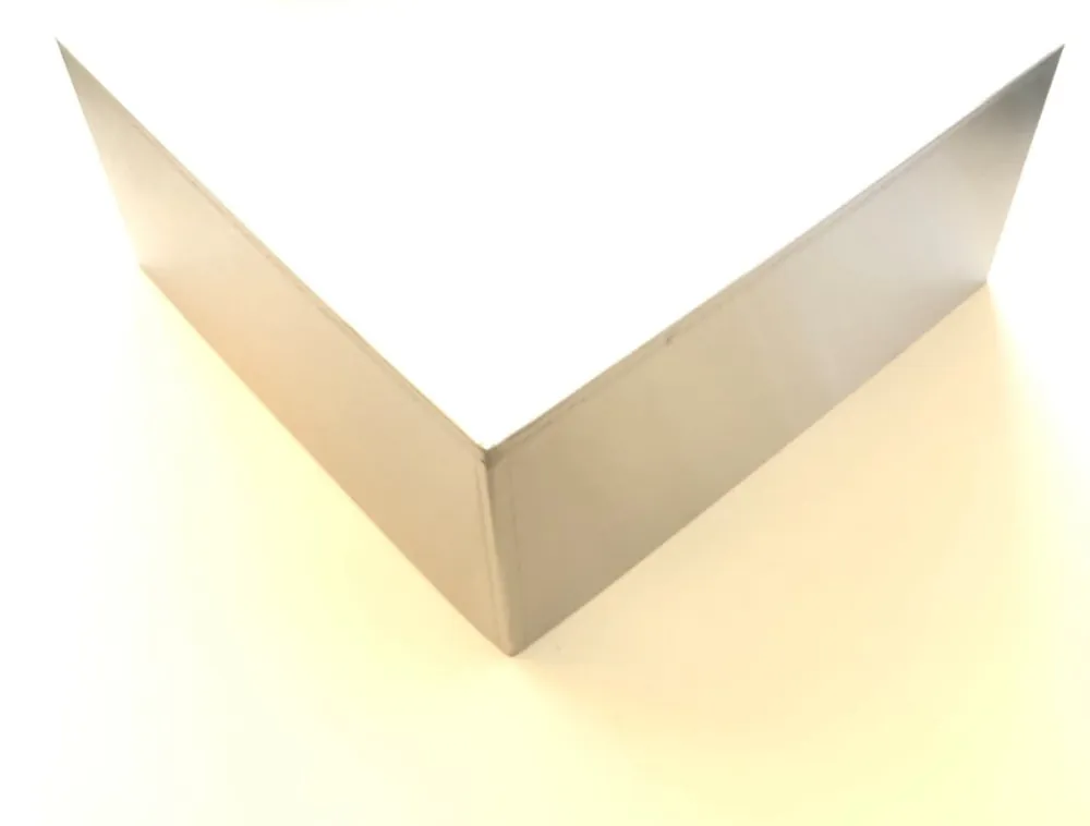 CaptiveAire HASSBTOC12-430 20 GA 430 SS Base Trim Outside Corner 6 Tall Replacement MPN