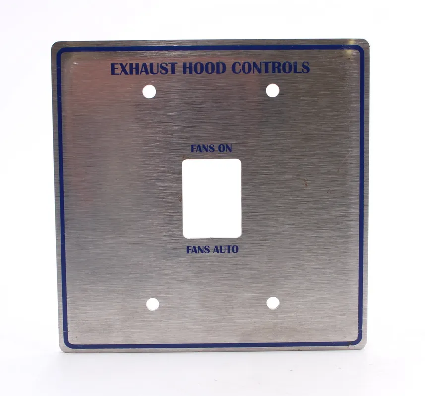 CaptiveAire SC-MT-F1-FP Hood Switch Plate