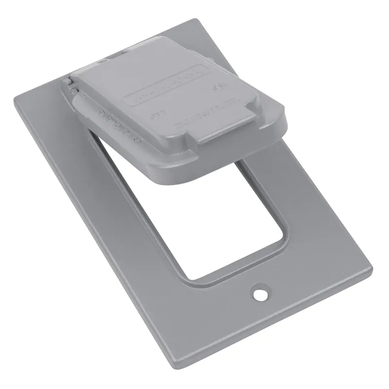 Red Dot DCCGV-WH Shrink Wrap White Vertical GFCI Cover