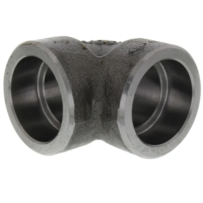 Merit Brass CSW3501-16 1 3000# A105N Carbon Steel Socket Weld 90 Elbow