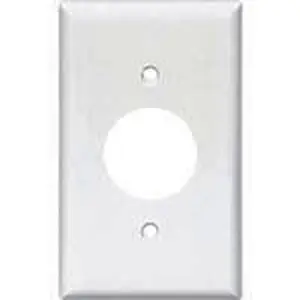 Mulberry 86111 Standard Receptacle Wallplate 1 Gang