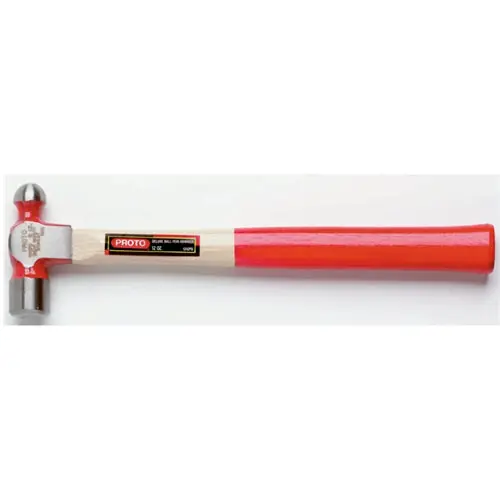 PROTO J1316PD Ball Pein Hammer - 16 oz - Industrial Wood Handle