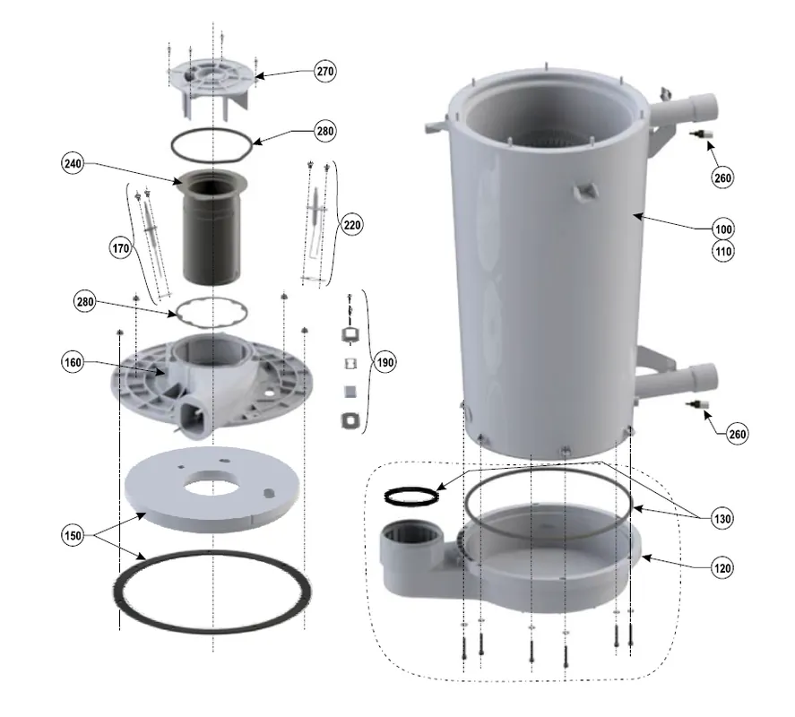 Weil-McLain 383-900-021 Evergreen Boiler Burner Kit, For Model 299