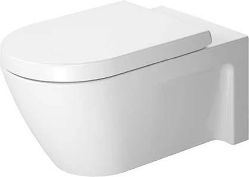 Duravit 2533090092 Starck 2 Elongated Toilet Bowl in White