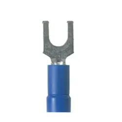 Panduit PV14-8F-C Vinyl Insulated Fork Terminal 16 to 14 AWG #8 Stud