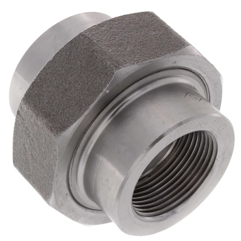 Merit Brass C3587-20 1-1/4 3000# A105N Carbon Steel Union NPT