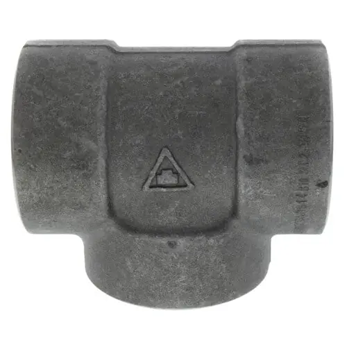Merit Brass C3506-32 2 3000# A105N Carbon Steel Tee NPT