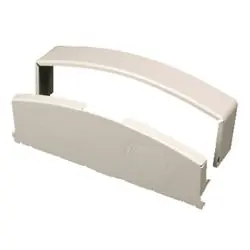 Wiremold DS4010B-DV DS4000 Blank End Fitting Designer Ivory