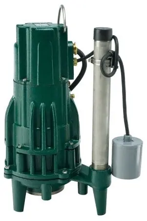 Zoeller 820-0004 Grinder Pump 2HP 230V 1-1/4 Inch NPT Replacement MPN
