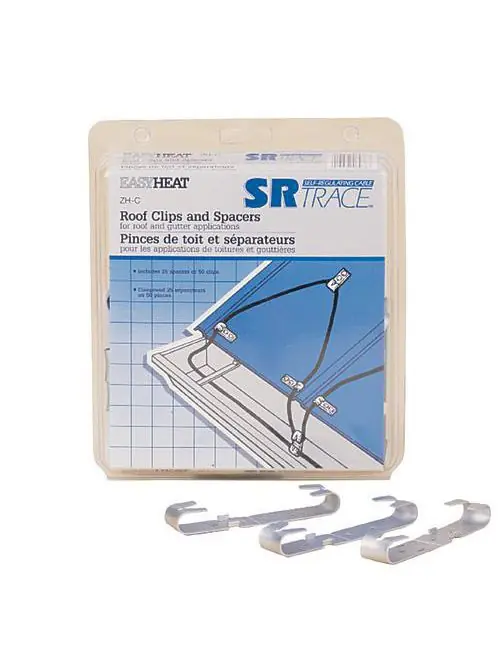 EasyHeat ZH-C Roof and Gutter Cable Clip Kit