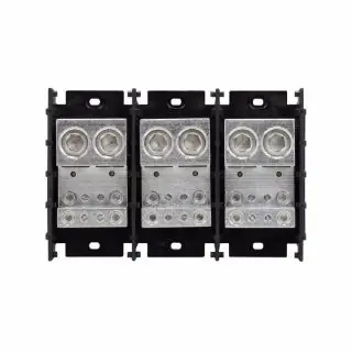 Bussmann 16528-3 BSF Power Terminal Block 600 VAC/VDC 840 A 3 Poles 2 AWG to 600 kcmil