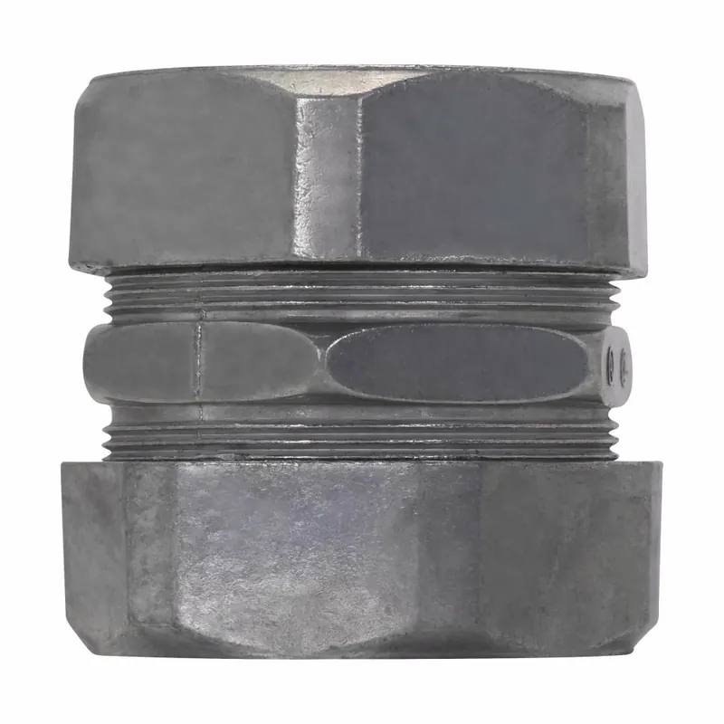 Crouse-Hinds 669DC Compression Coupling, 4 in, Die Cast Zinc