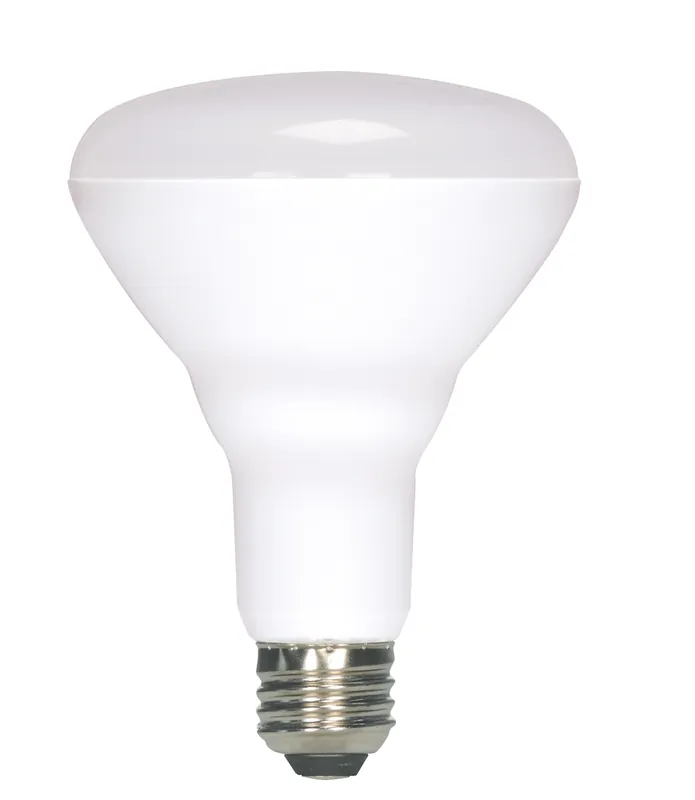 Satco S29628 10 Watt LED BR30 Lamp 2700K 100 Beam Spread Medium Base 120 Volts Dimmable