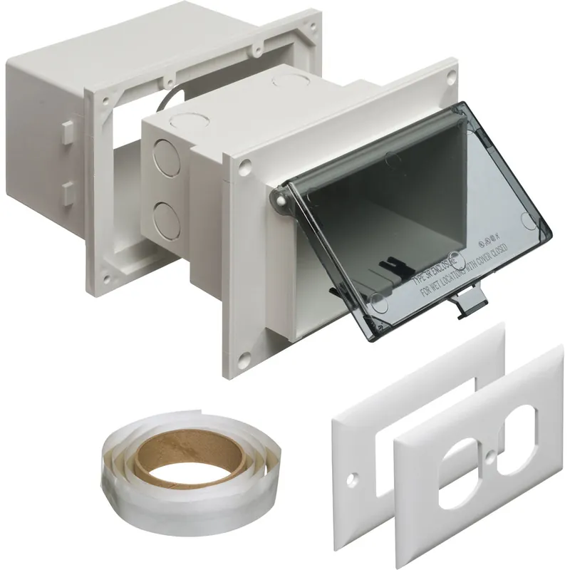 Arlington DHB1W Low Profile Inbox With Adapter Sleeve For New Brick