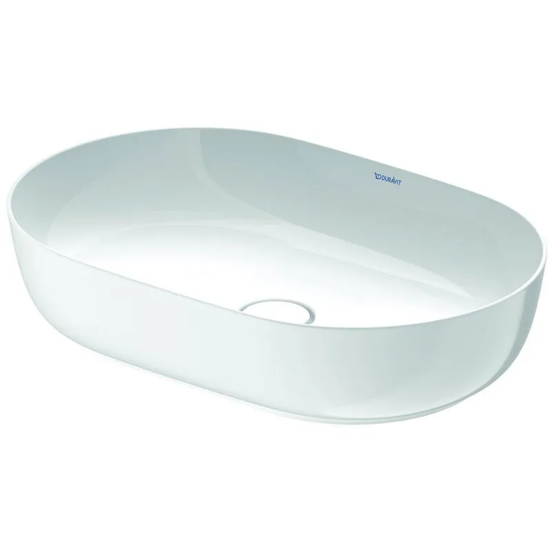 Duravit 0379600000 Luv 23-5/8 x 15-3/4 in. Oval Drop-in Bathroom Sink in White