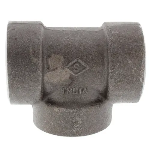 Merit Brass C3506-16 1 3000# A105N Carbon Steel Tee NPT