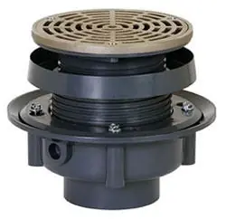 Sioux Chief 833-4PNR Drain Finish Line 4 PVC 6NB R&S RND