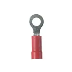 Panduit PV18-10R-CY Vinyl Insulated Ring Terminal 22 to 18 AWG #10 Stud