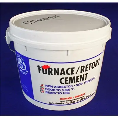 Weil-McLain 591-602-914 Boiler Cement for HE, HEII & VHE Section & Base Assembly 1 Can 1/2 Gallon
