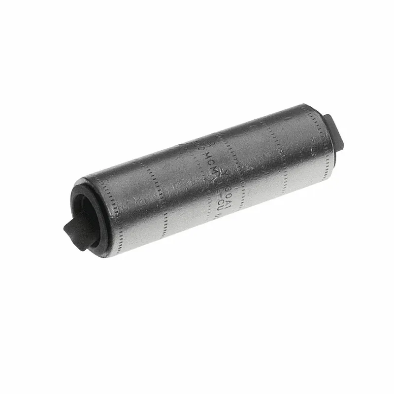 BURNDY YS8CA1 8 AWG AL Splice, AL9CU, Internal Chamfer, Tin Plated, Prefilled PENETROX, End Cap, UL/CSA, 90°C, Up to 35kV, Blue Color Code, 374 Die Index