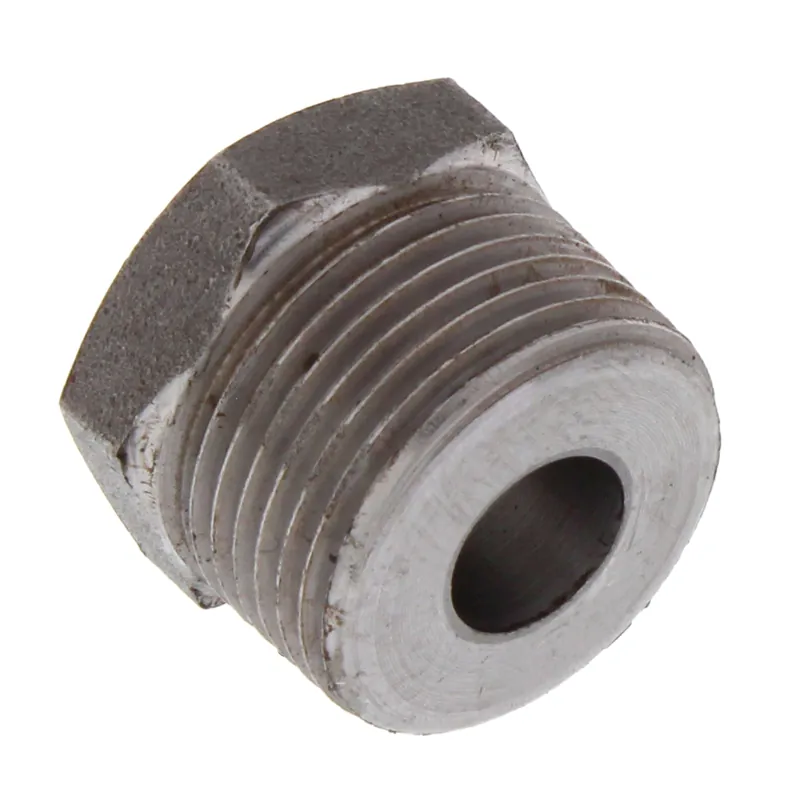 Merit Brass C3514-1204 3/4 x 1/4 3000# A105N Carbon Steel Hex Bushing NPT