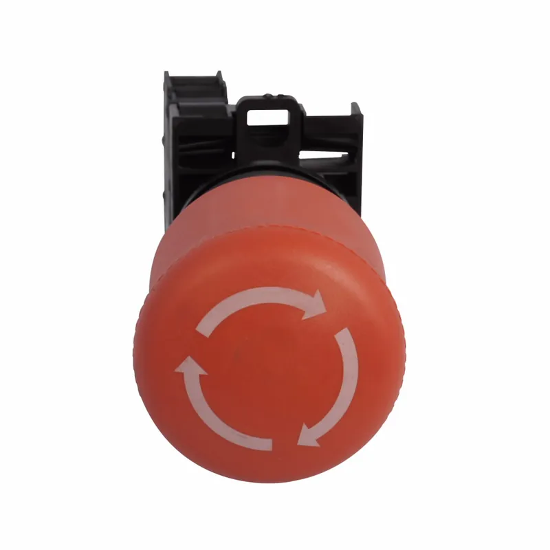 Eaton M22-PVT-K12-P Emergency Stop Push Button 22.5 mm 1NO 2NC
