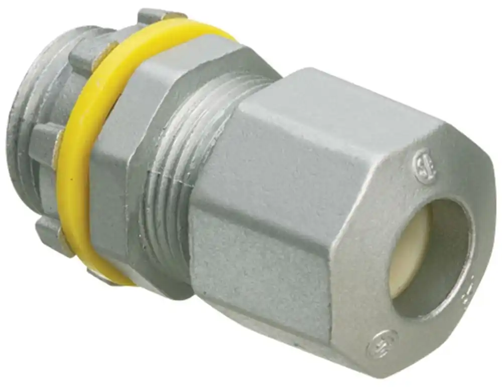 Arlington LPCG50Z Low Profile Liquidtight Oiltight Strain Relief Cord Connector 1/2 in