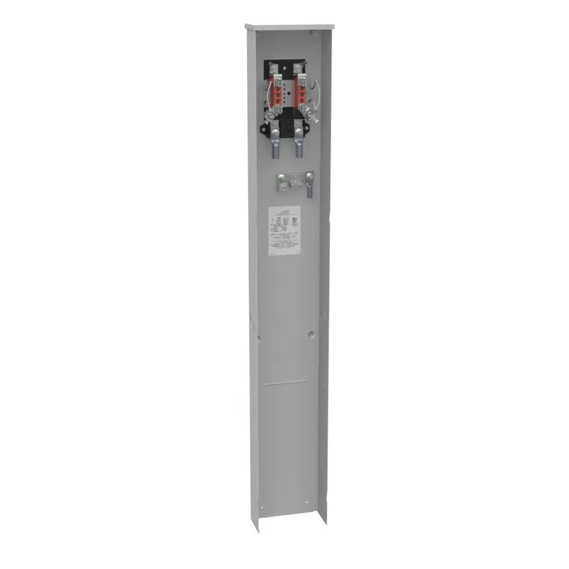 Milbank U8436-O-CECHA Single Position Meter Socket 200 Amp 1 Phase Ringless Horn 4 Term UG 600V