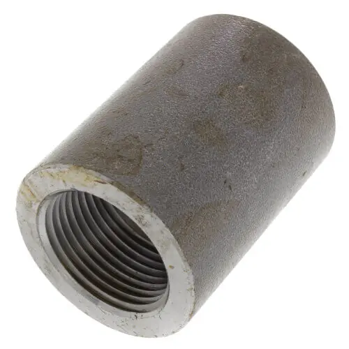 Merit Brass C3512-2420 1-1/2 x 1-1/4 3000# A105N Carbon Steel Reducing Coupling NPT