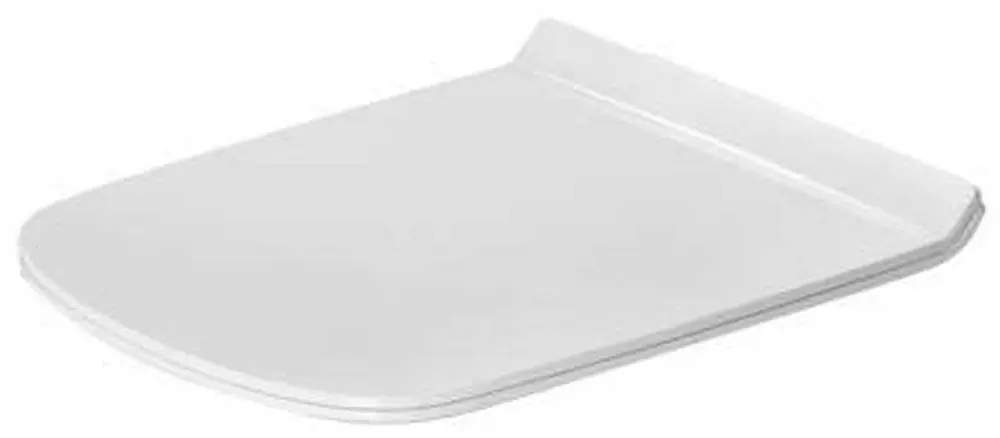 Duravit 0063790000 DuraStyle Elongated Closed Front Toilet Seat with Cover in White