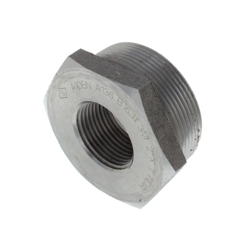 Merit Brass C3514-3216 2 x 1 3000# A105N Carbon Steel Hex Bushing NPT