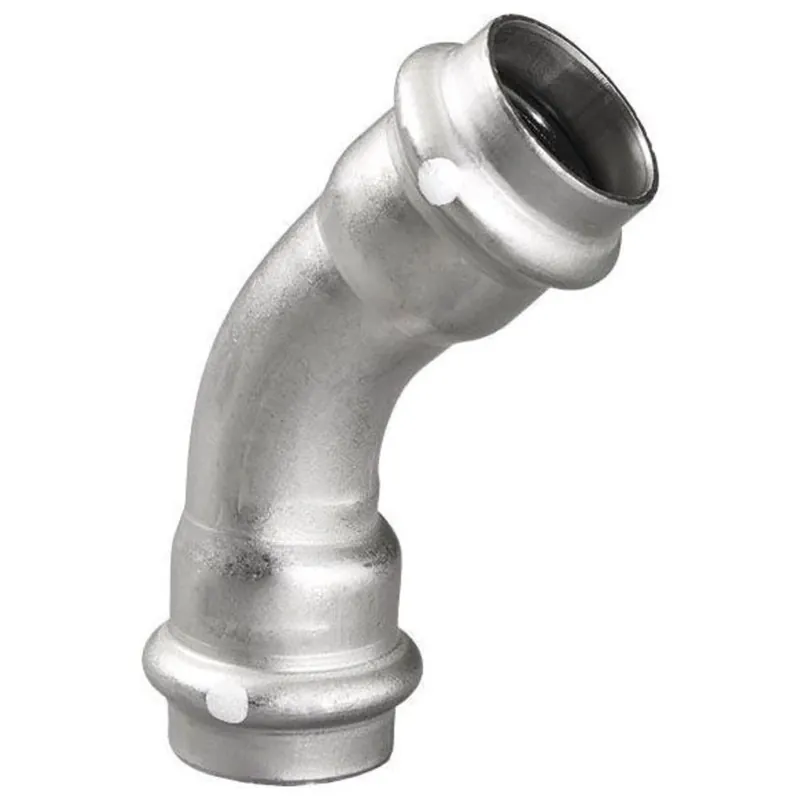 Viega 85447 1/2 ProPress 304 FKM 45 Deg Elbow