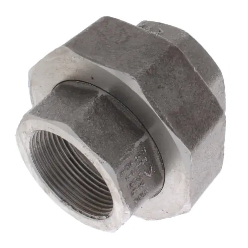 Merit Brass C3587-24 1-1/2 3000# A105N Carbon Steel Union NPT